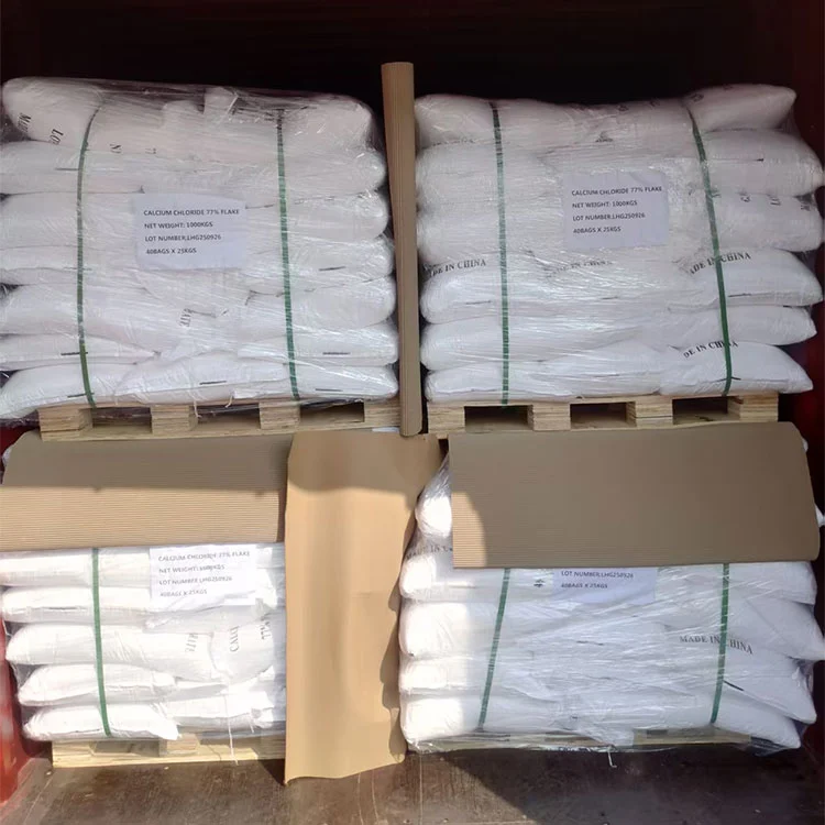 Erittäin puhtaat kalsiumkloridihiutaleet